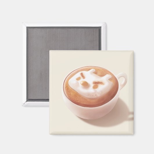 Latte Art Magneet (Voorkant / Achterkant)