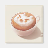 Latte Art Magneet (Voorkant)