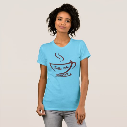 Latte Art Master T-Shirt (Voorkant volledig)