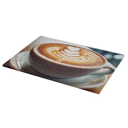 Latte Art Snijplank (Hoek)