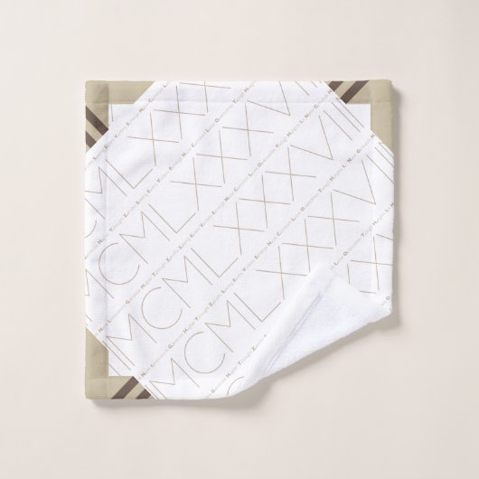 Latte Bad Handdoek (Wasdoekje)