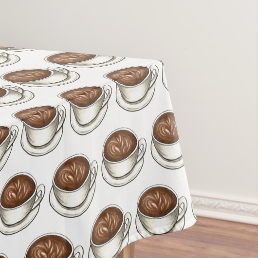 Latte Barista Tafelkleed (Voorbeeld)