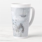 Latte beroemd gemaakt door The Zee Scrapbooker Latte Mok (Rechterhoek)