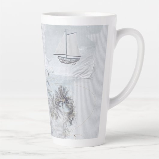 Latte beroemd gemaakt door The Zee Scrapbooker Latte Mok (Rechts)