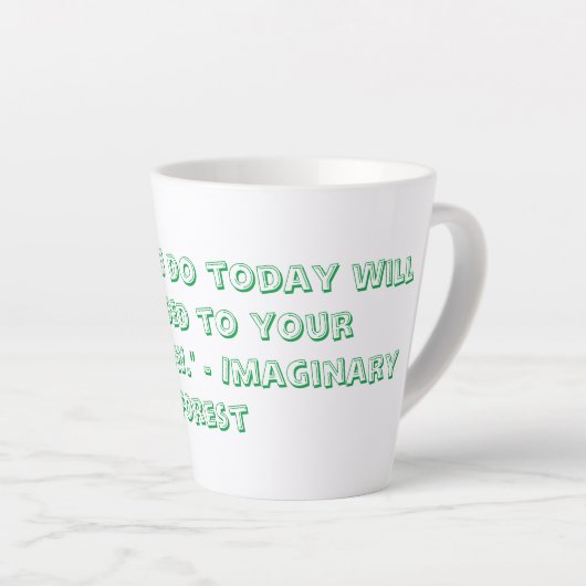 Latte Coffee-Mok Latte Mok (Rechterhoek)