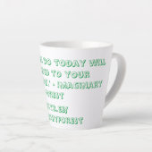 Latte Coffee-Mok Mok (Rechterhoek)