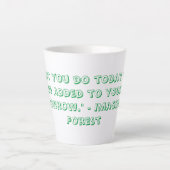 Latte Coffee-Mok Mok (Voorkant)