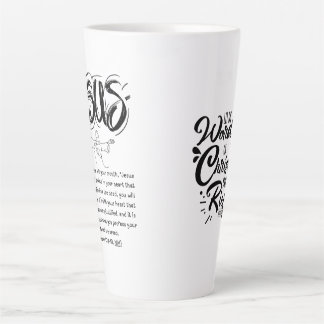 Latte Coffee Mok - Verlossingsgebed - Geloof