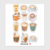 Latte Collage Sticker (Vel)
