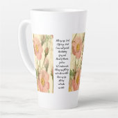Latte Cup Floral Fill MyCup, Lord Scripture Mok (Linkerhoek)