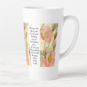 Latte Cup Floral Fill MyCup, Lord Scripture Mok (Rechts)