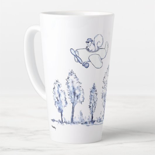 Latte Flying Squirrel Mok (Linkerhoek)