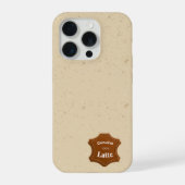 Latte iPhone Hoesje (Achterkant)