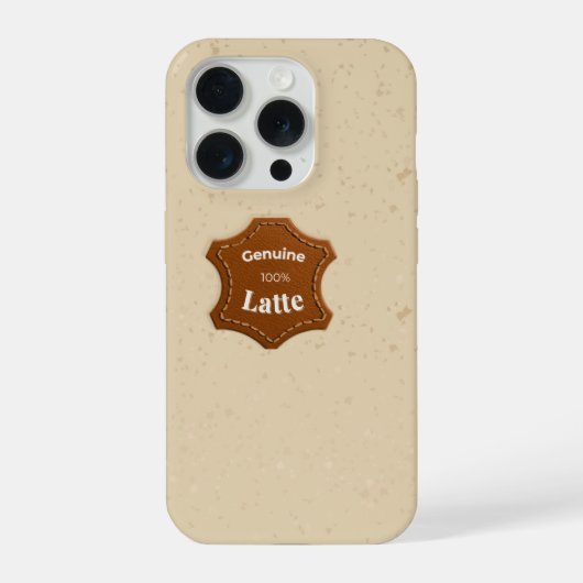 Latte iPhone Hoesje (Achterkant)
