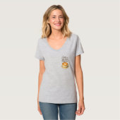 Latte is mijn liefde taal vrouwen T-shirt (Voorkant volledig)