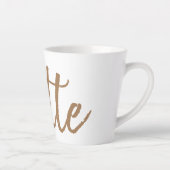 Latte koffie liefhebbers espresso latte mok (Rechts)