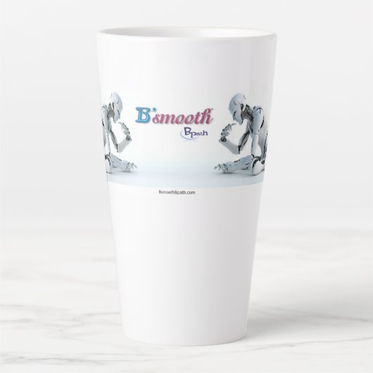 Latte koffie mokken en kopjes (Voorkant)