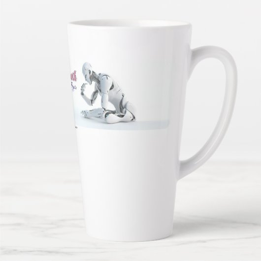 Latte koffie mokken en kopjes (Rechts)