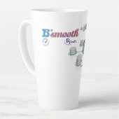 Latte koffie mokken en kopjes (Linkerhoek)