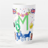 Latte/koffiemokken - Dag van de Arbeid Latte Mok (Voorkant)