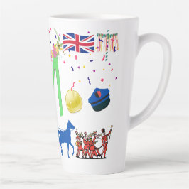 Latte/koffiemokken - Dag van de Arbeid Latte Mok