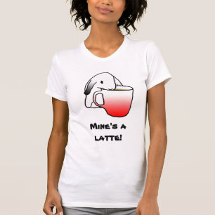 Latte konijn!   T-shirt