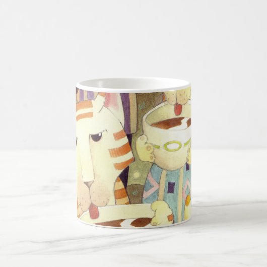 Latte Lapper Cats Koffiemok (Center)