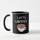 Latte Larry's Funny Coffee Mok (Links)