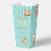 Latte leuke koffie bobba thee verjaardag bedankdoosjes (Voorkant)