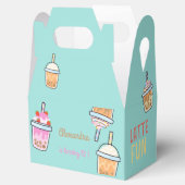 Latte leuke koffie bobba thee verjaardag bedankdoosjes (Geopend)