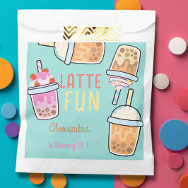 Latte leuke koffie bobba thee verjaardag bedankzakje