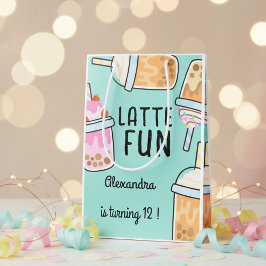 Latte leuke koffie bobba thee verjaardag medium cadeauzakje