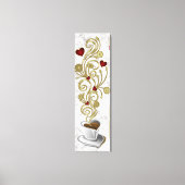 Latte Love Canvas Afdruk (Voorkant)