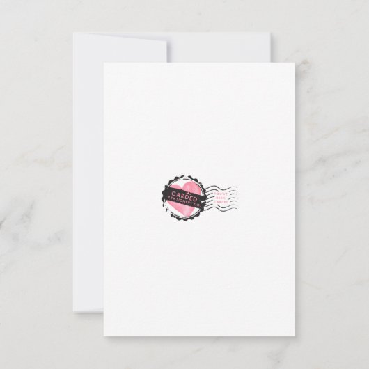 Latte Love Jubileum Kaart (Achterkant)