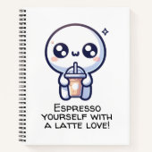 Latte Love Notitieboek (Voorkant)