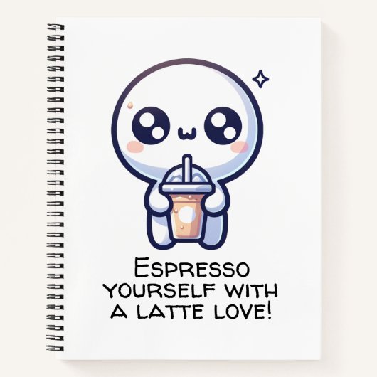 Latte Love Notitieboek (Voorkant)