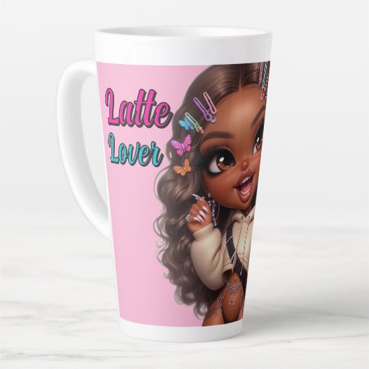 Latte Lover CHIBI DOLL  Mok (Linkerhoek)