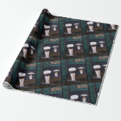 Latte Macchiato Schilderij van Alfred Fox Cadeaupapier (Uitgerold)