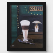 Latte Macchiato Schilderij van Alfred Fox Fotoplaat (Voorkant)