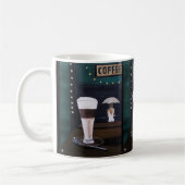 Latte Macchiato Schilderij van Alfred Fox Koffiemok (Links)