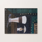 Latte Macchiato Schilderij van Alfred Fox Legpuzzel (Horizontaal)