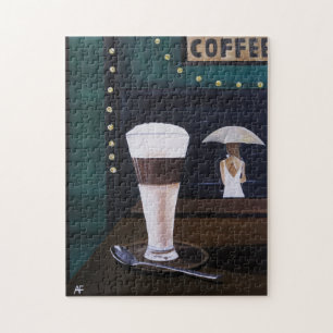 Latte Macchiato Schilderij van Alfred Fox Legpuzzel