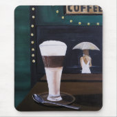 Latte Macchiato Schilderij van Alfred Fox Muismat (Voorkant)