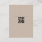 Latte Mocha Black Love Schrift Details Informatiekaartje (Achterkant)