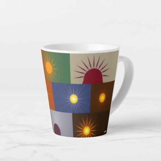 Latte mok (Rechterhoek)