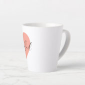 latte mok (Rechterhoek)