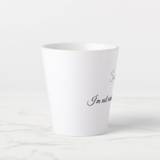 Latte mok (Voorkant)