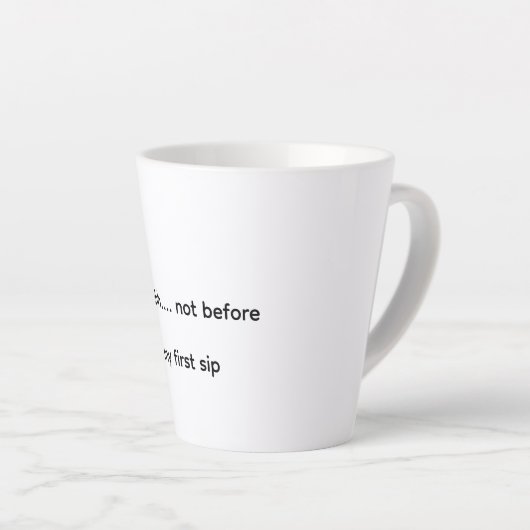 Latte mok (Rechterhoek)