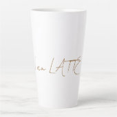 Latte mok (Voorkant)