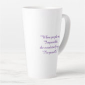 Latte mok (Rechterhoek)